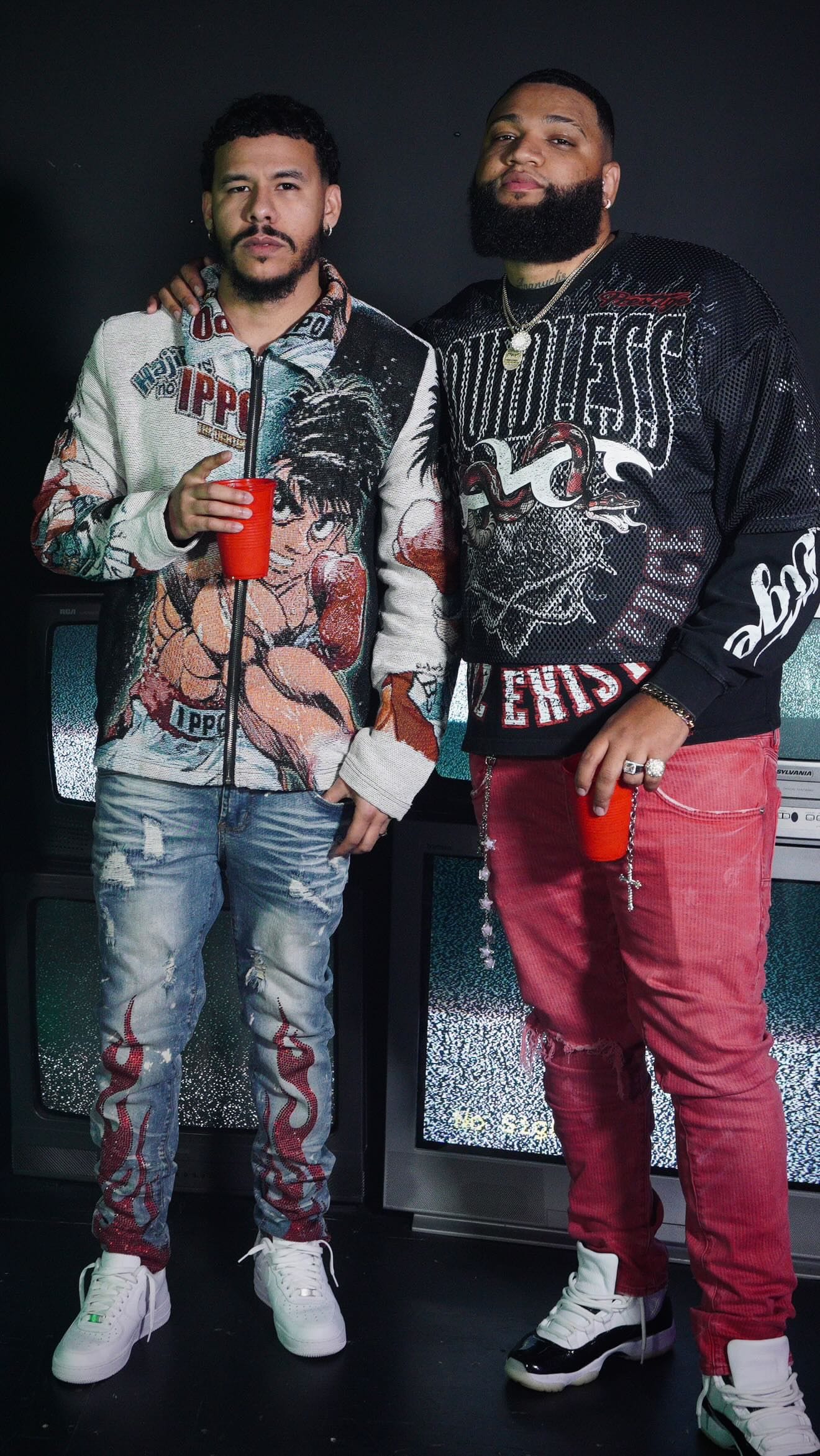 RDMCLOTHINGART tapestry hoodie HAJIME NO IPPO V2 TAPESTRY JACKET-88108