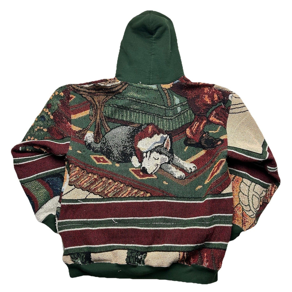 SANTA TAPESTRY HOODIE
