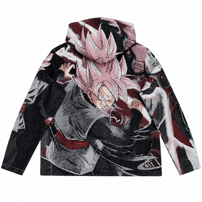BLACK G TAPESTRY HOODIE