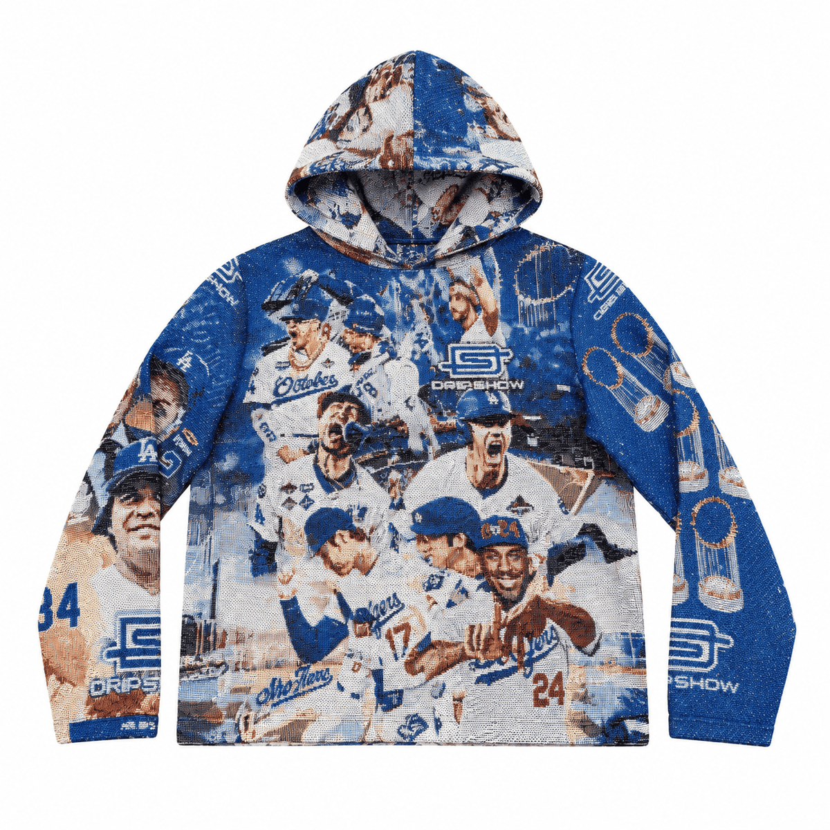 DODGERS V3 TAPESTRY HOODIE