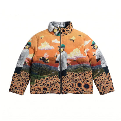 FLOWER BOY TAPESTRY COAT