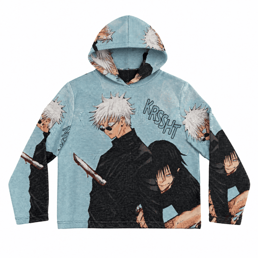 GOJO VS TOJI TAPESTRY HOODIE