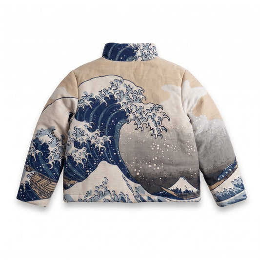 KATSUSHIKA HOKUSAI TAPESTRY COAT