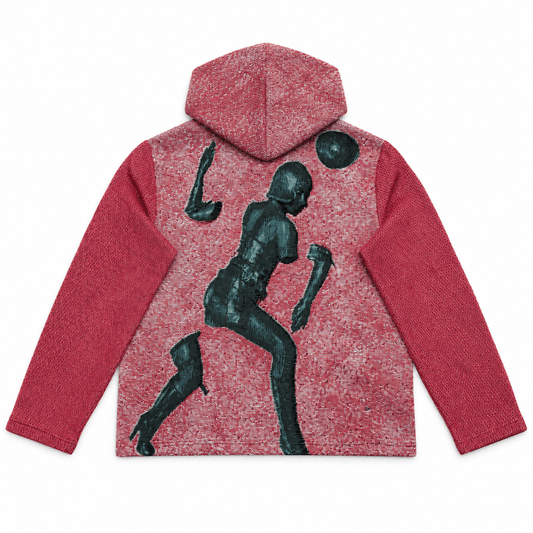 HEARTS SOLD SEPARATELY TAPESTRY HOODIE