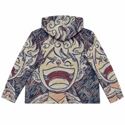 LUFFY GEAR 5 TAPESTRY HOODIE