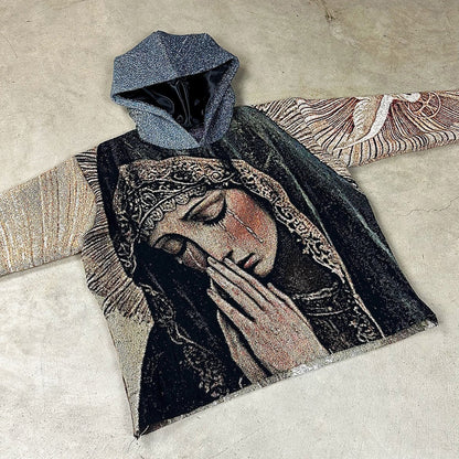 MOTHER MARY TAPESTRY HOODIE