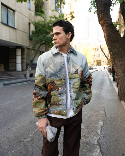 FREE HORSE TAPESTRY JACKET