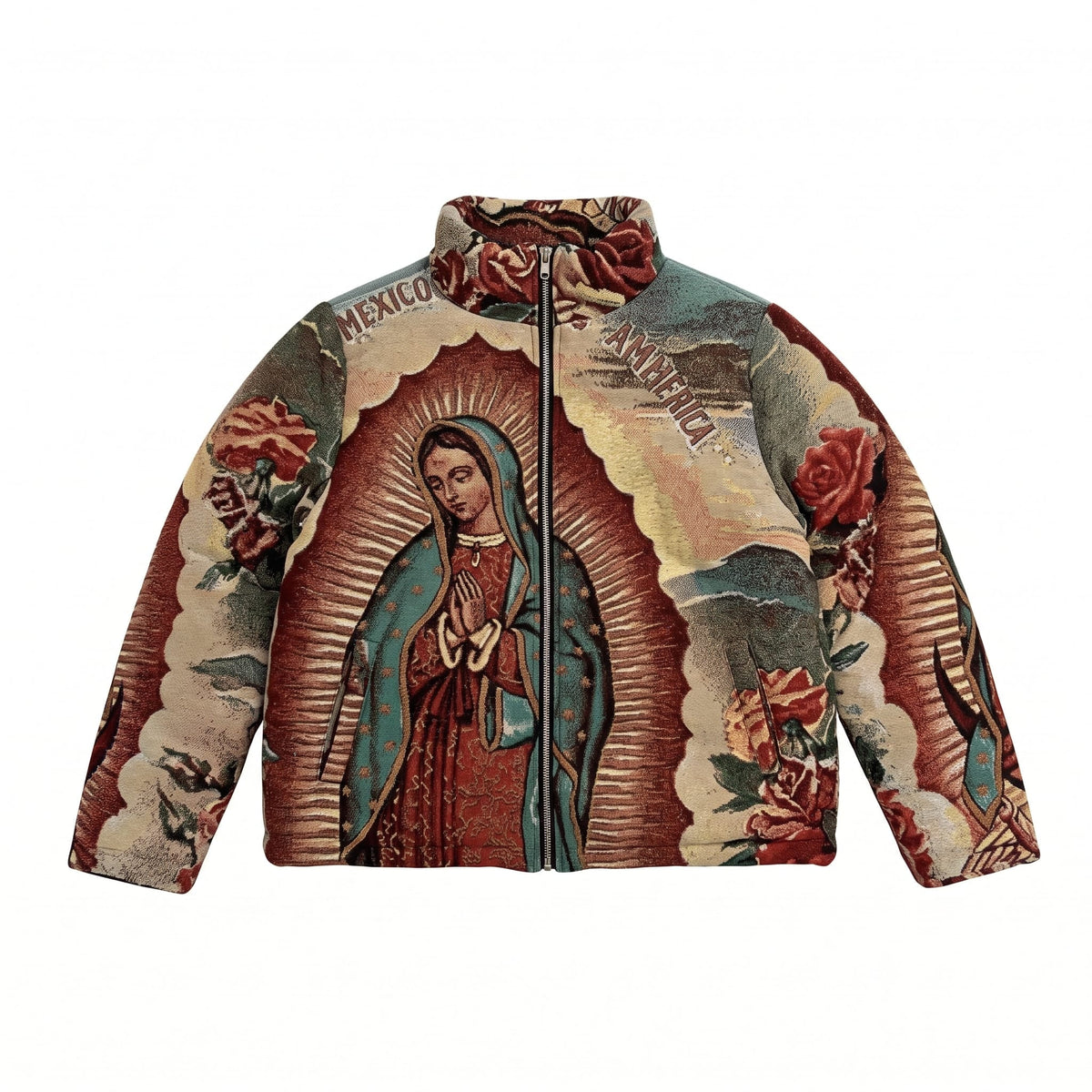 VIRGENCITA TAPESTRY COAT
