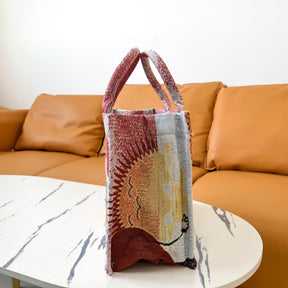 BAD BUNY TAPESTRY TOTE BAG - RDMCLOTHINGART