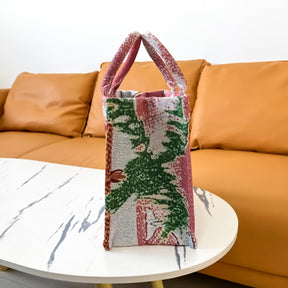 BAD BUNY TAPESTRY TOTE BAG - RDMCLOTHINGART