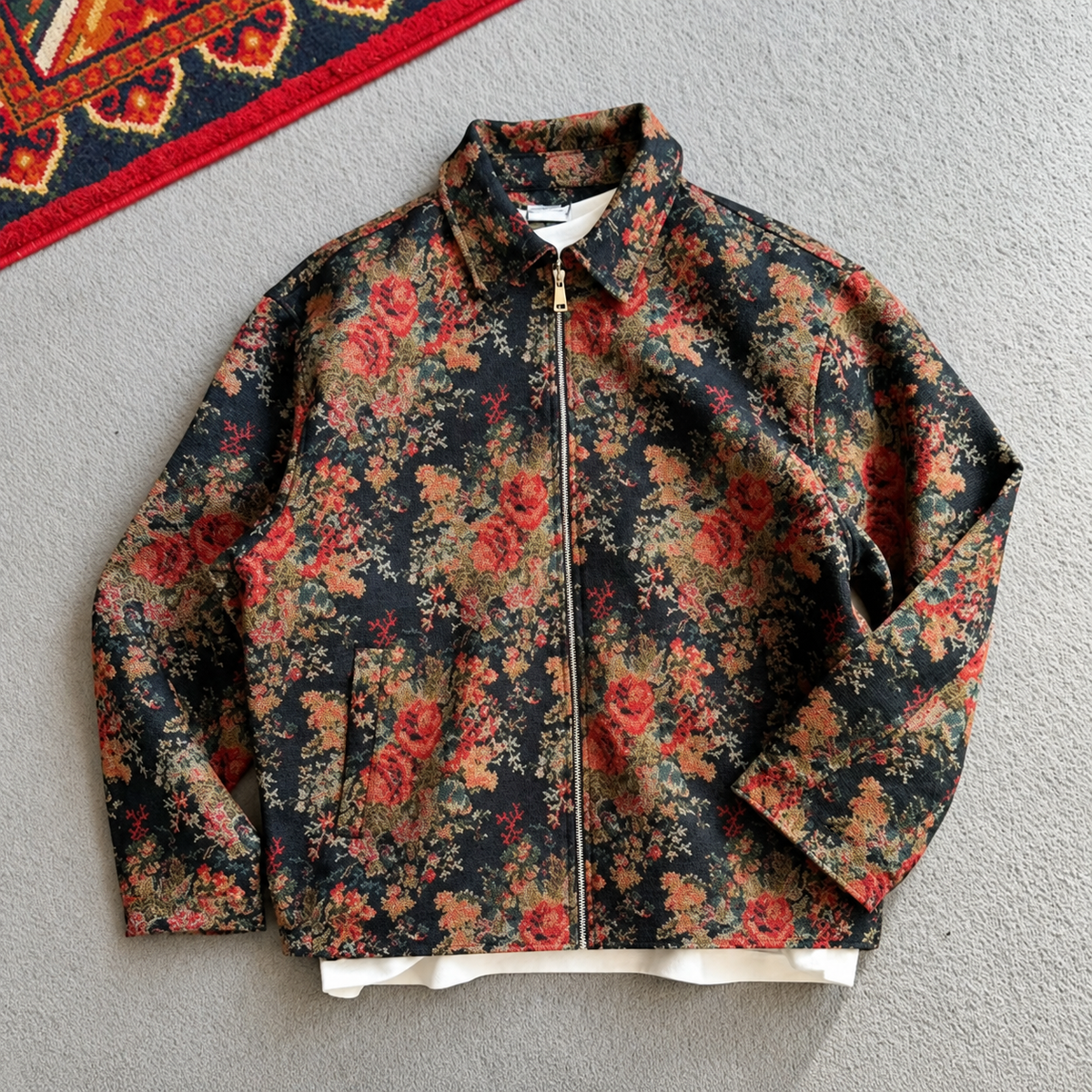 FLOWER V3 TAPESTRY JACKET