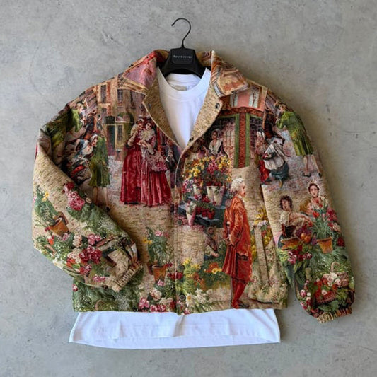 FLOWER MARKET TAPESTRY JACKET