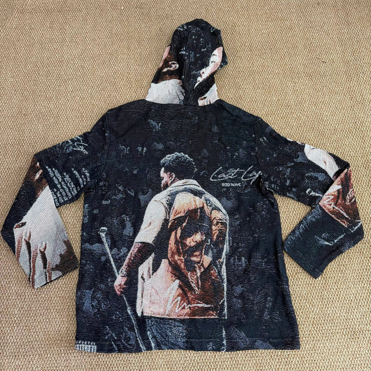 RDMCLOTHINGART L tapestry hoodie 9002