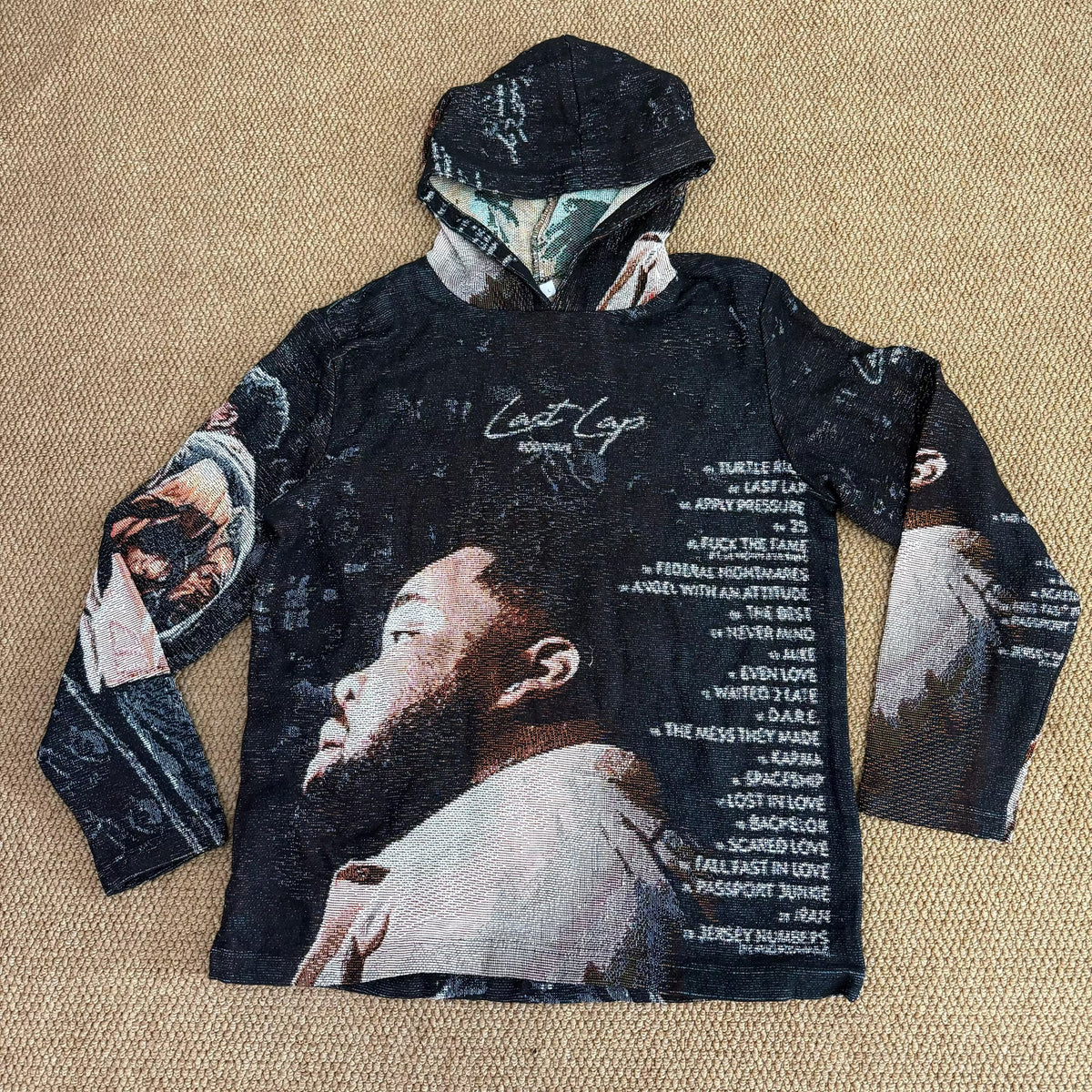 RDMCLOTHINGART L tapestry hoodie 9002
