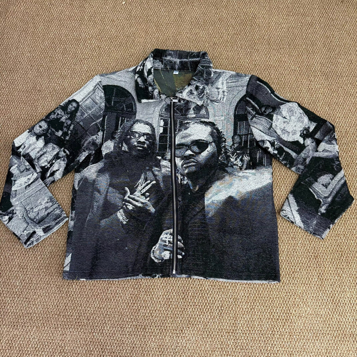 RDMCLOTHINGART L tapestry hoodie 9005
