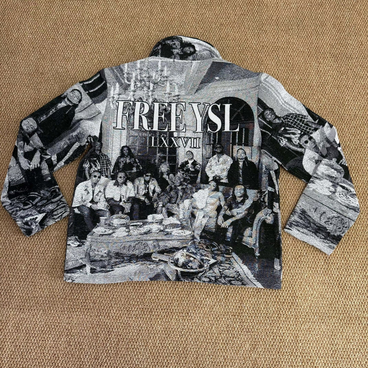 RDMCLOTHINGART L tapestry hoodie 9005