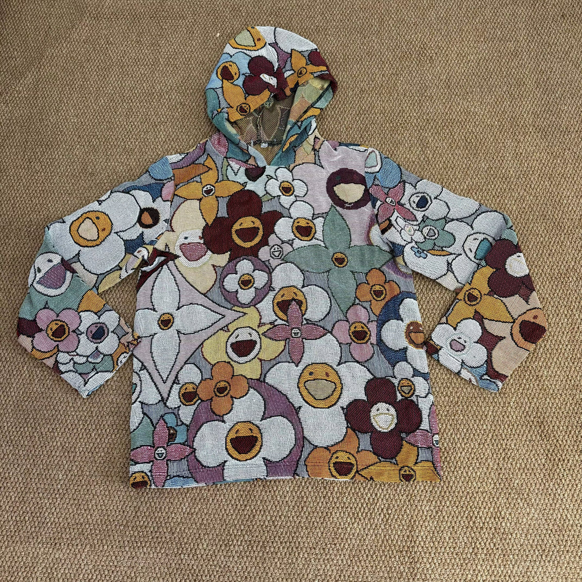 RDMCLOTHINGART XL tapestry hoodie 9008