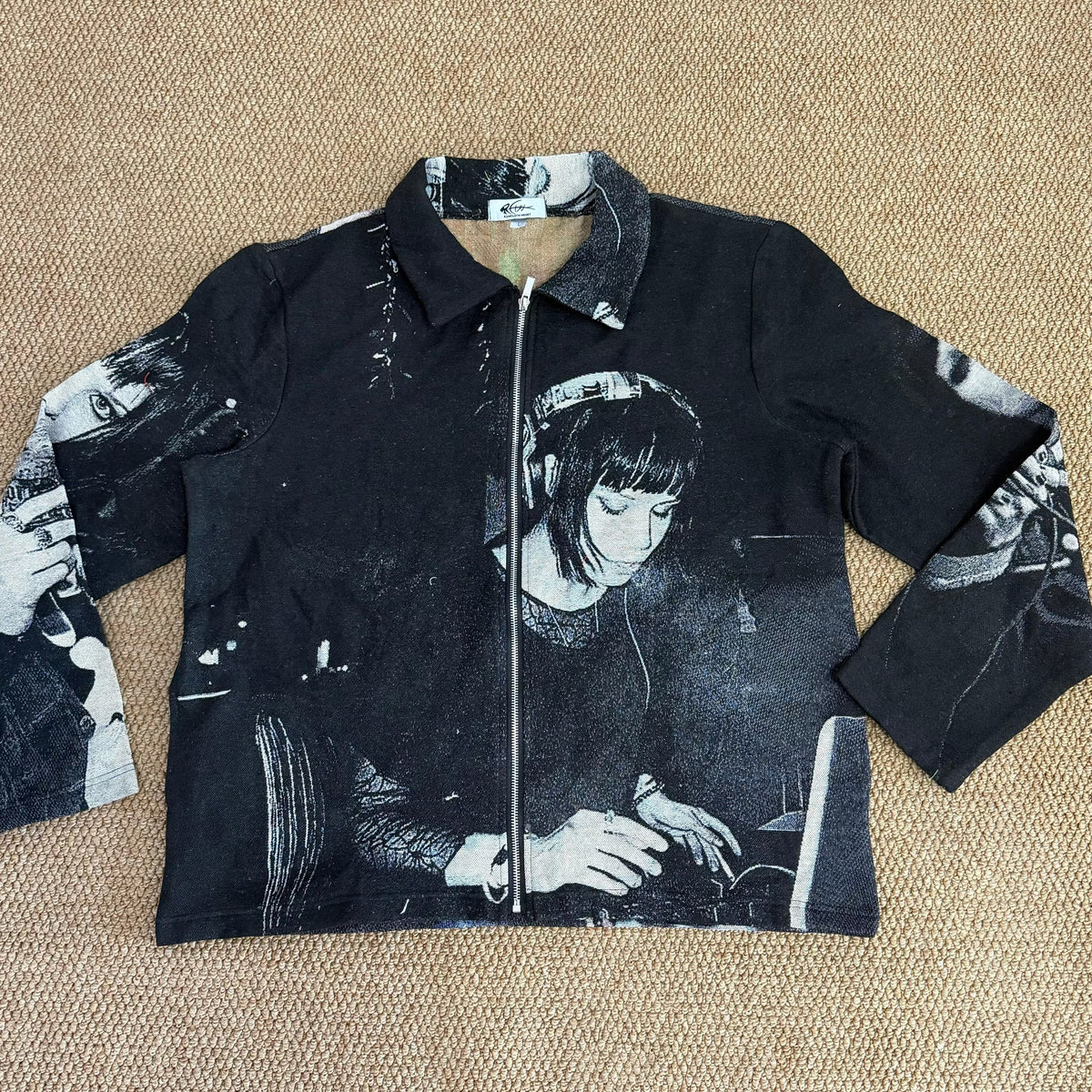 RDMCLOTHINGART L tapestry hoodie 9017