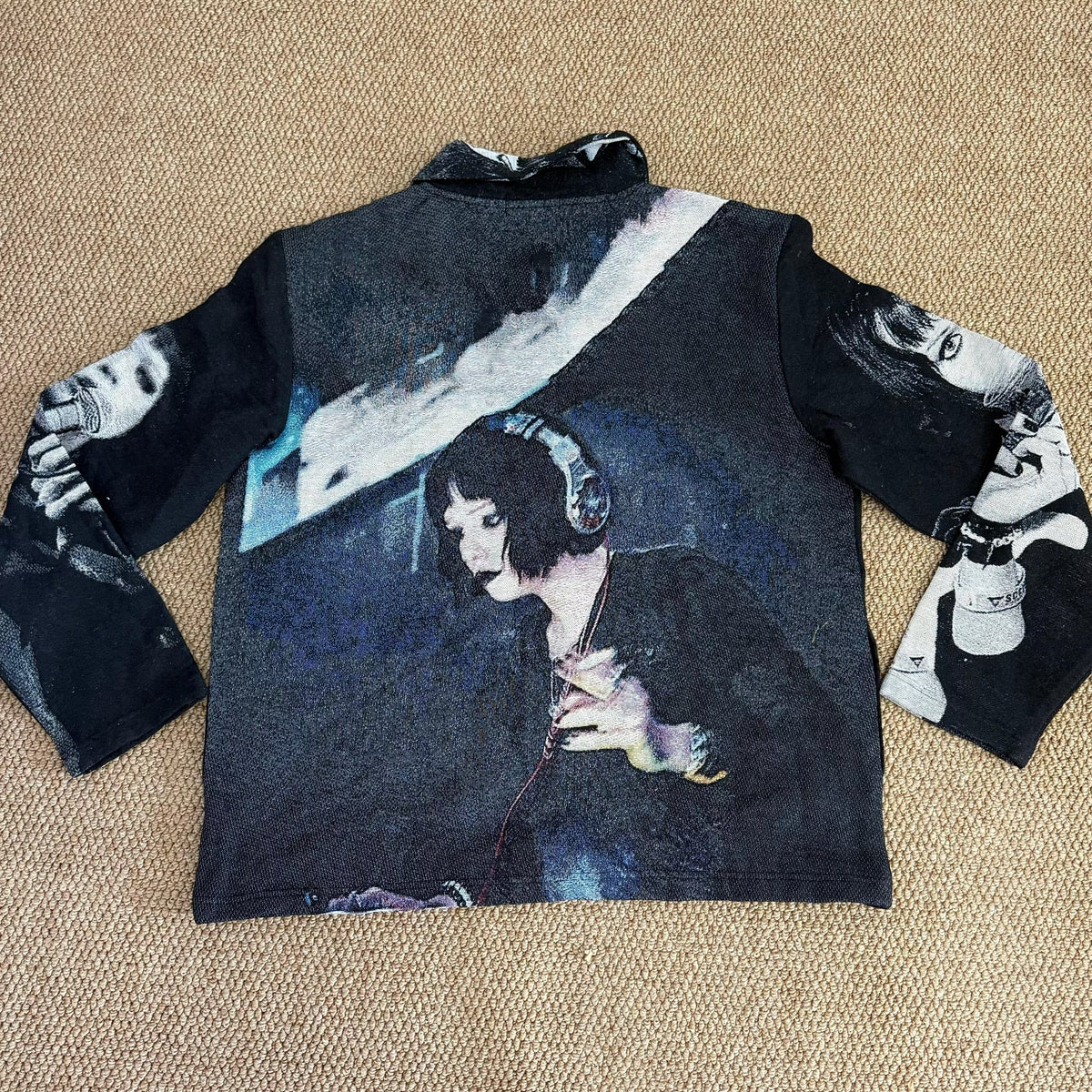 RDMCLOTHINGART L tapestry hoodie 9017