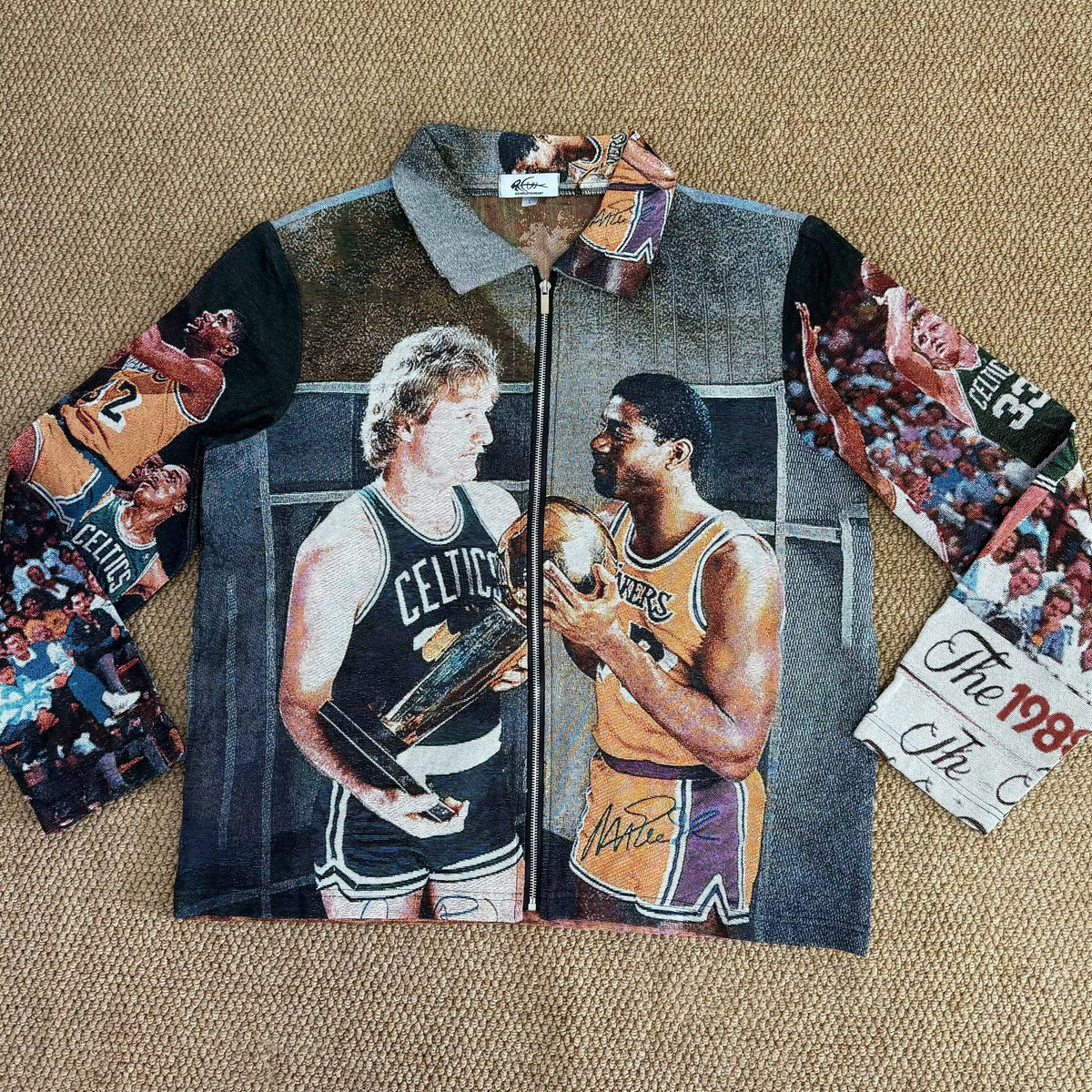 RDMCLOTHINGART L tapestry hoodie 9018