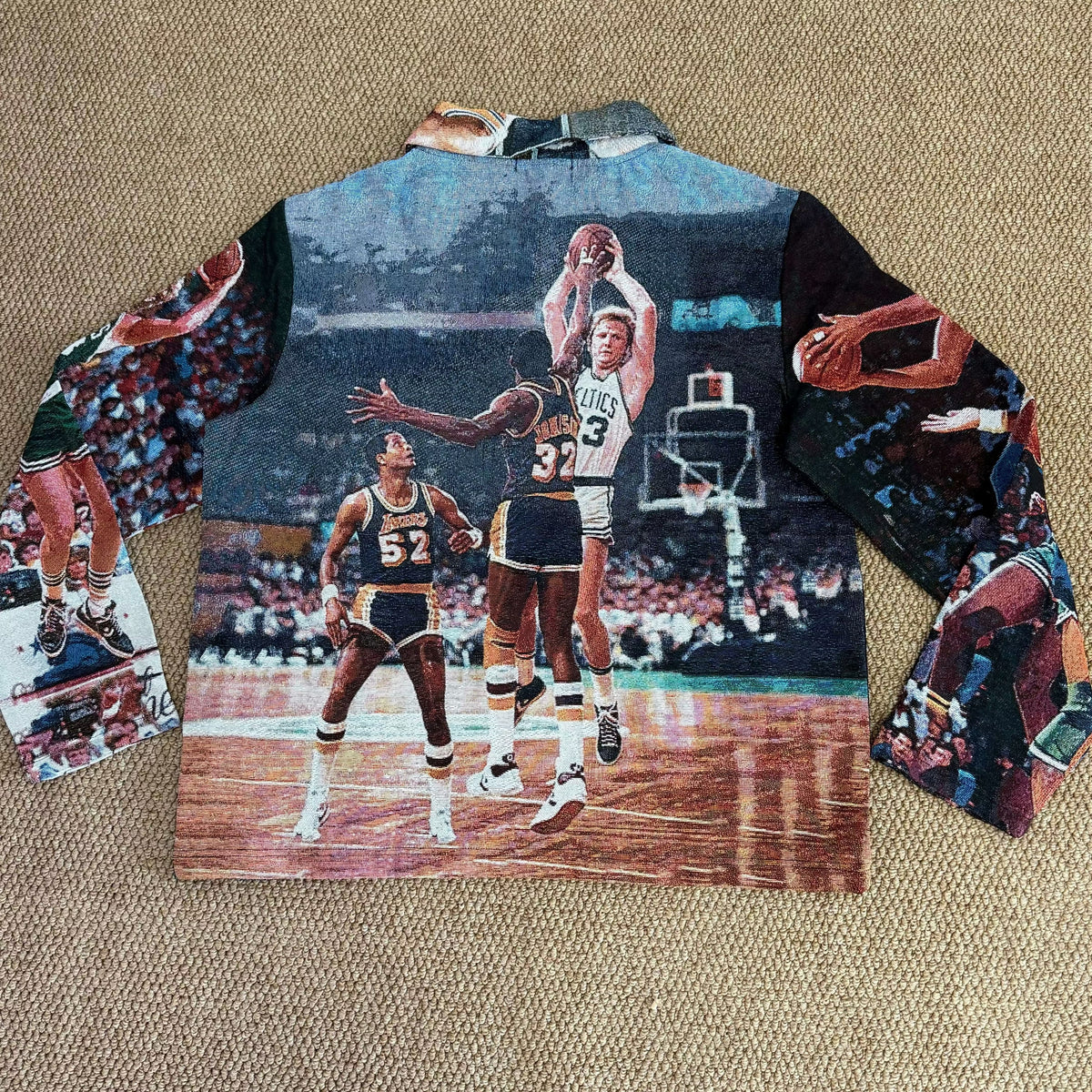 RDMCLOTHINGART L tapestry hoodie 9018