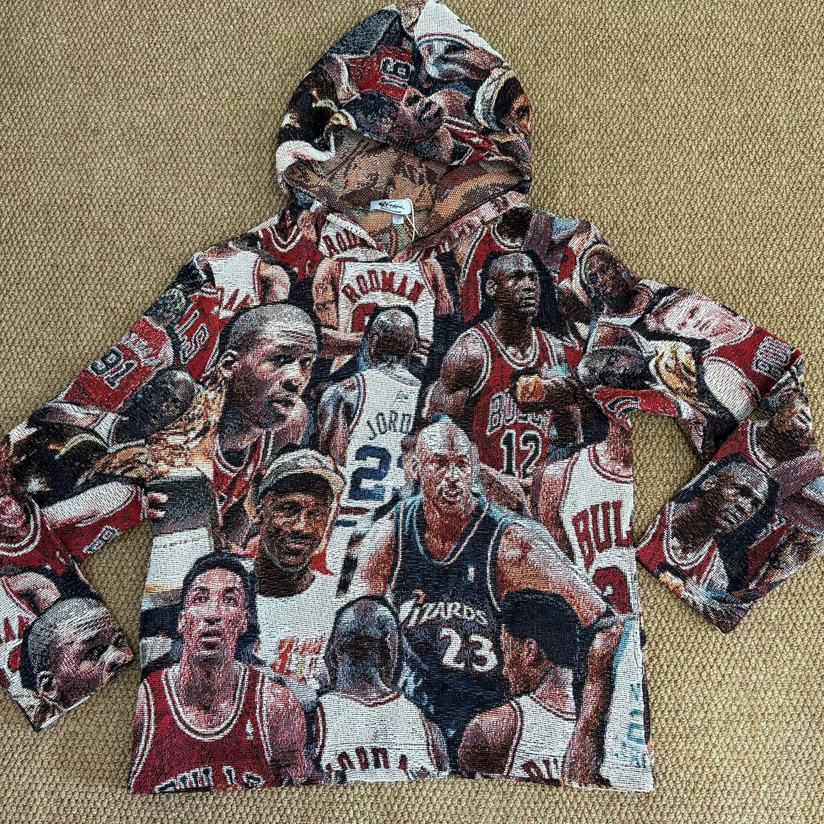 RDMCLOTHINGART L tapestry hoodie 9022