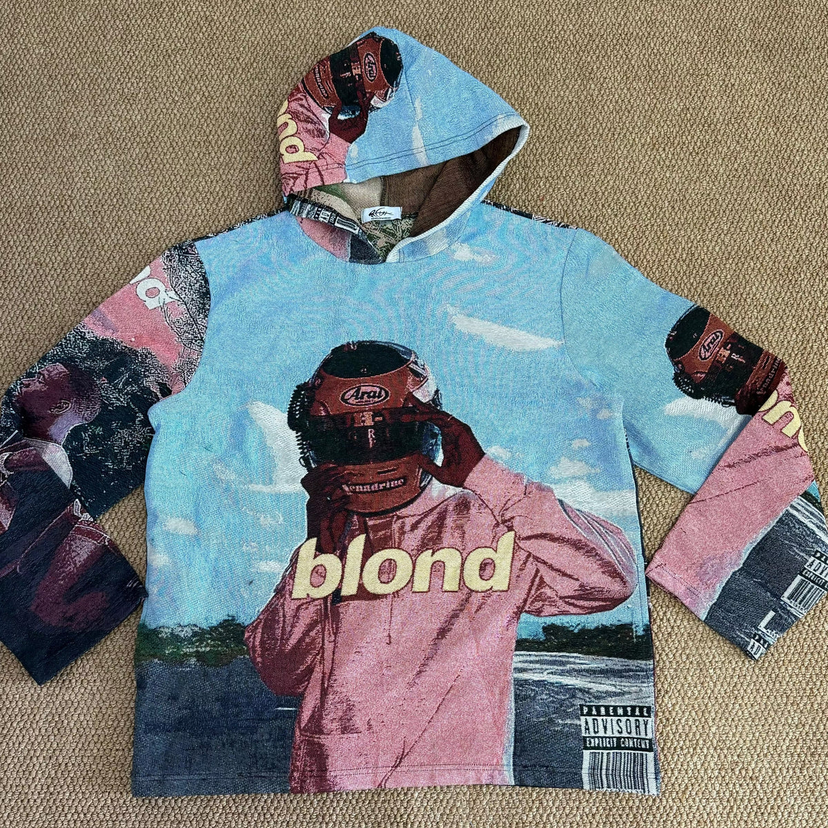 RDMCLOTHINGART L tapestry hoodie 9023