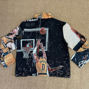 RDMCLOTHINGART L tapestry hoodie 9024