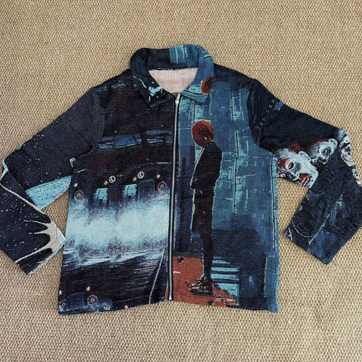 RDMCLOTHINGART L tapestry hoodie 9026