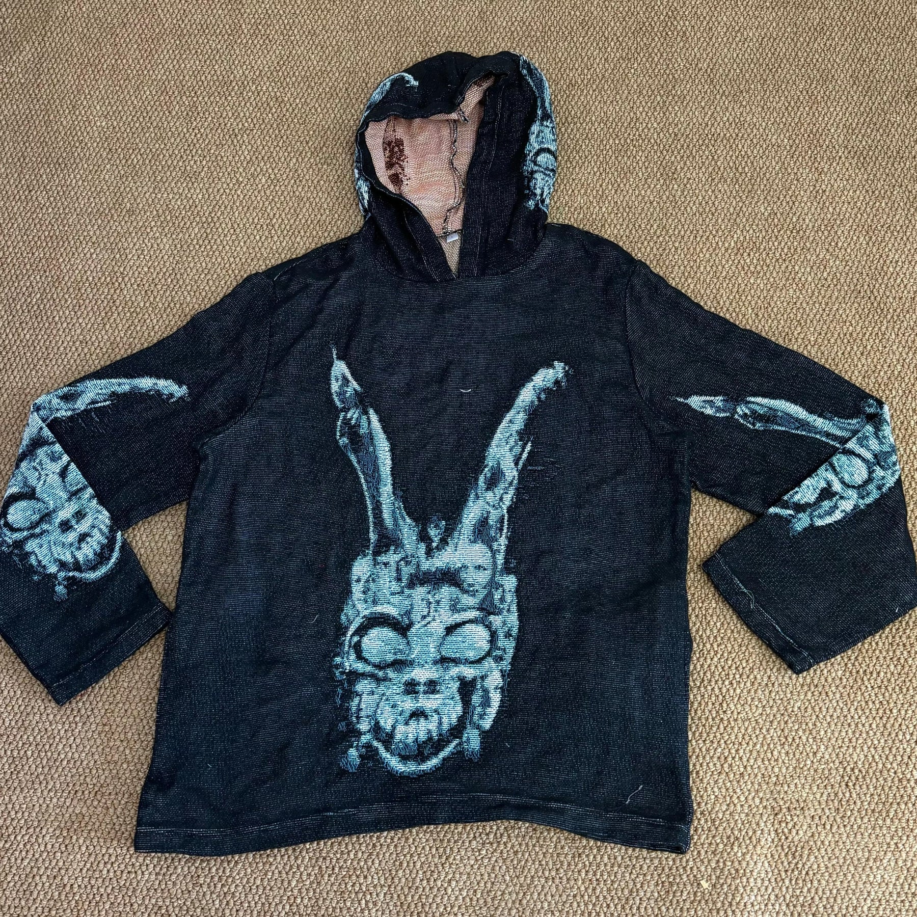 RDMCLOTHINGART L tapestry hoodie 9027