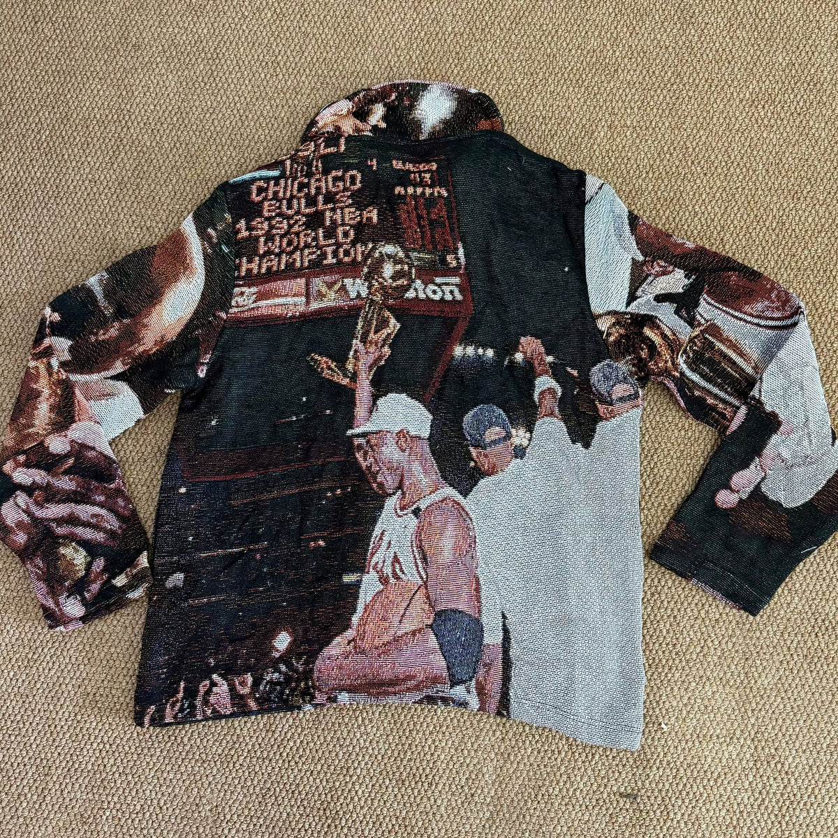 RDMCLOTHINGART L tapestry hoodie 9029