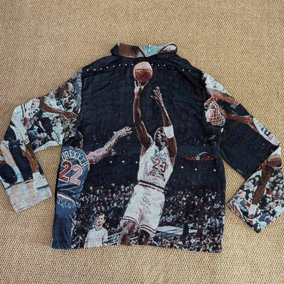 RDMCLOTHINGART L tapestry hoodie 9031