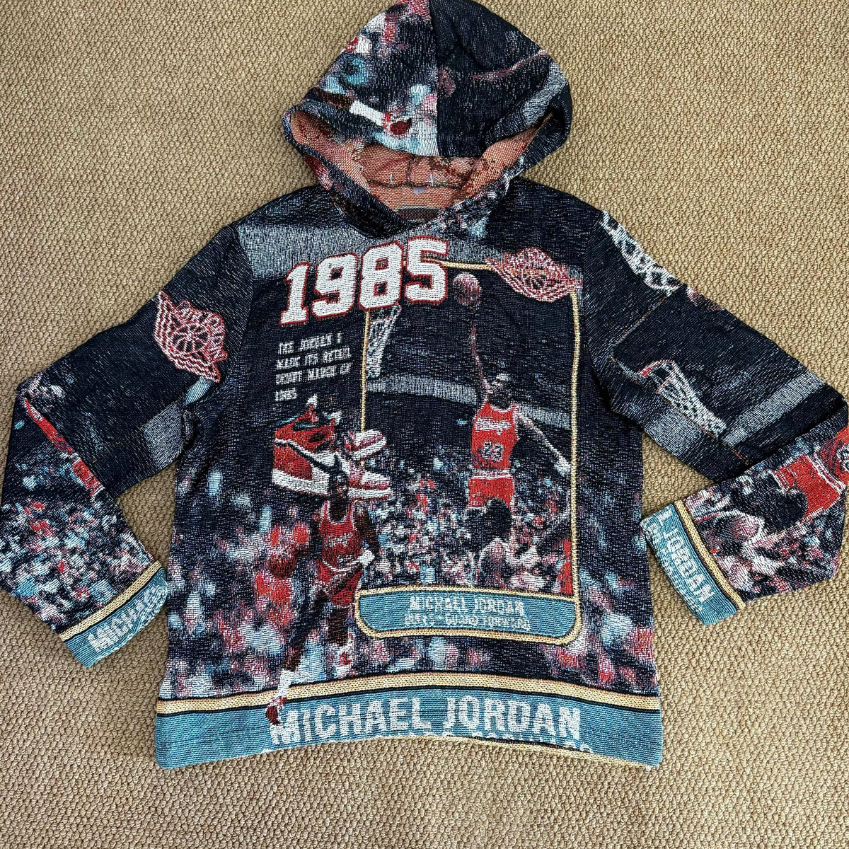 RDMCLOTHINGART L tapestry hoodie 9032