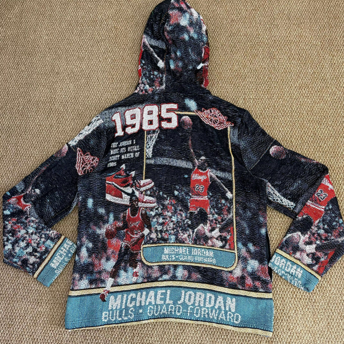 RDMCLOTHINGART L tapestry hoodie 9032