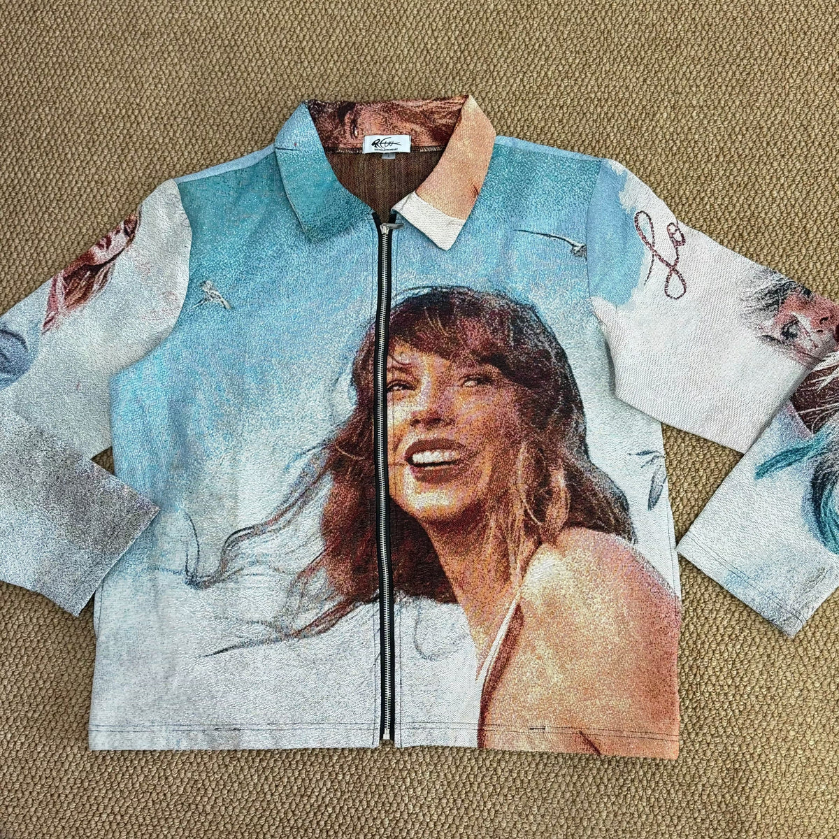 RDMCLOTHINGART L tapestry hoodie 9063