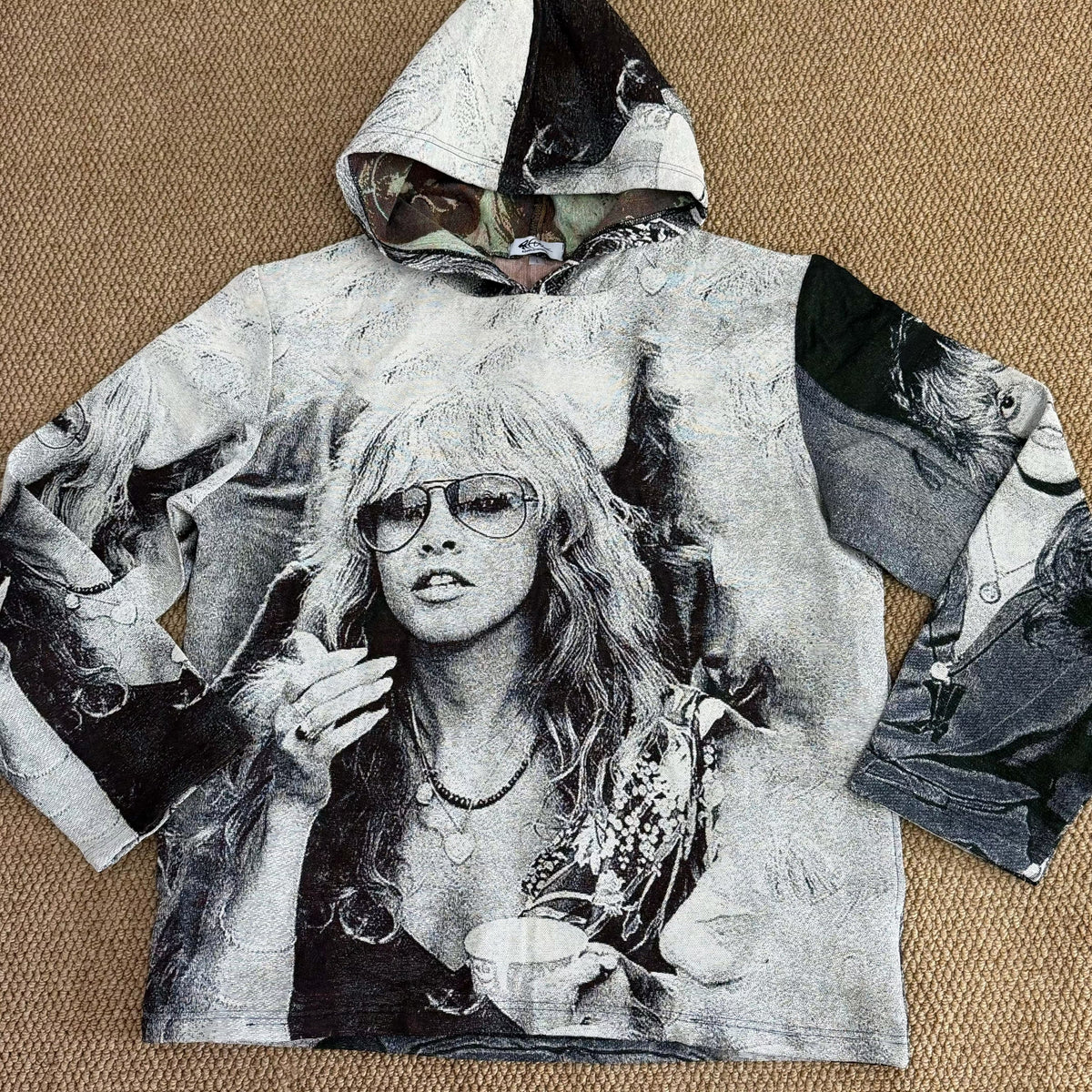 RDMCLOTHINGART L tapestry hoodie 9065