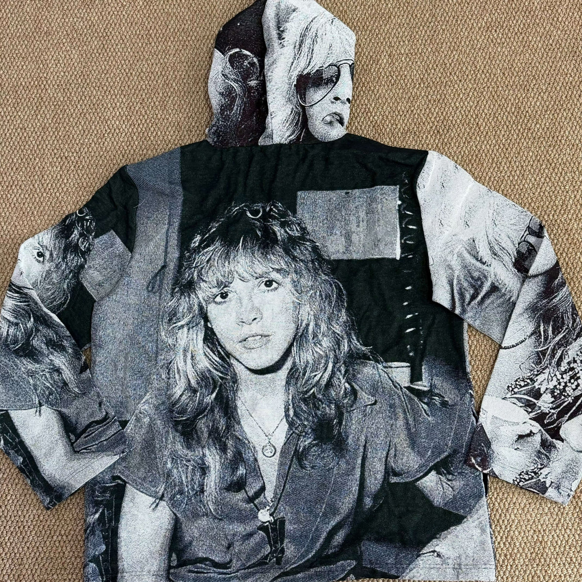 RDMCLOTHINGART L tapestry hoodie 9065