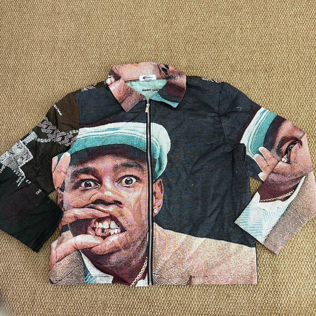 RDMCLOTHINGART L tapestry hoodie 9066