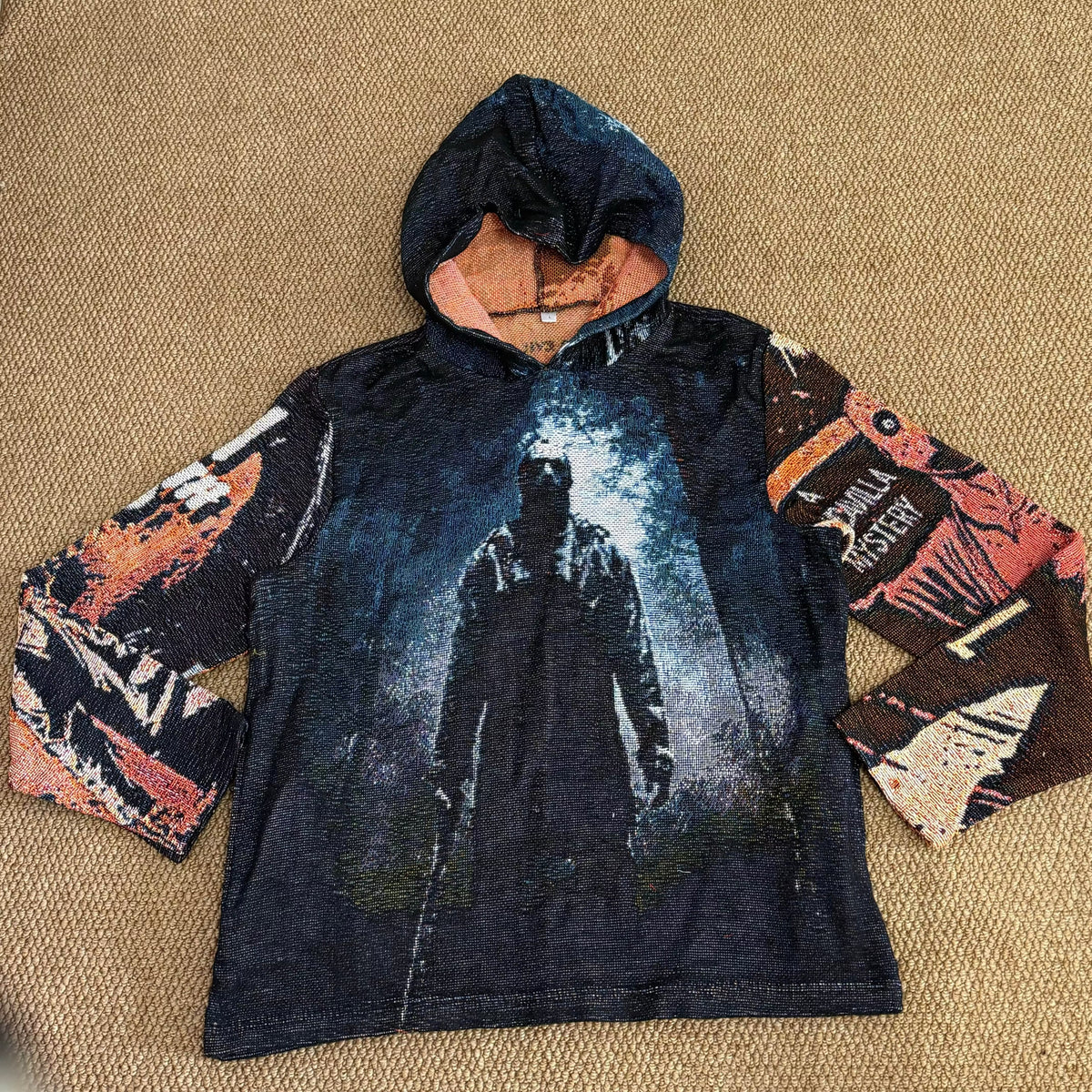 RDMCLOTHINGART L tapestry hoodie 9069