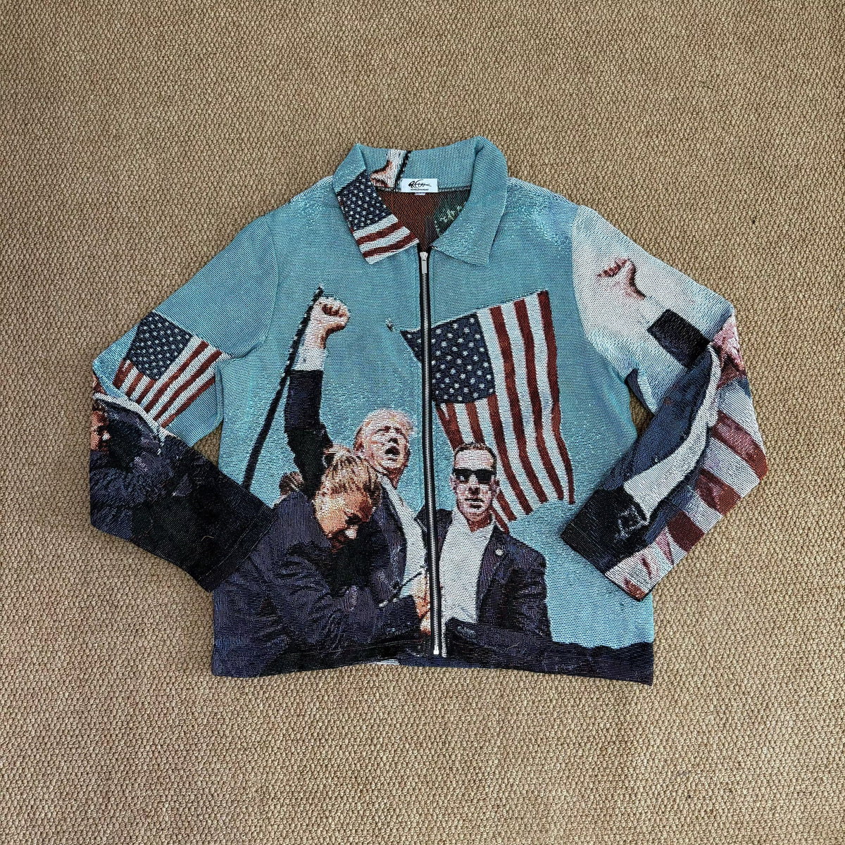 RDMCLOTHINGART L tapestry hoodie 9071