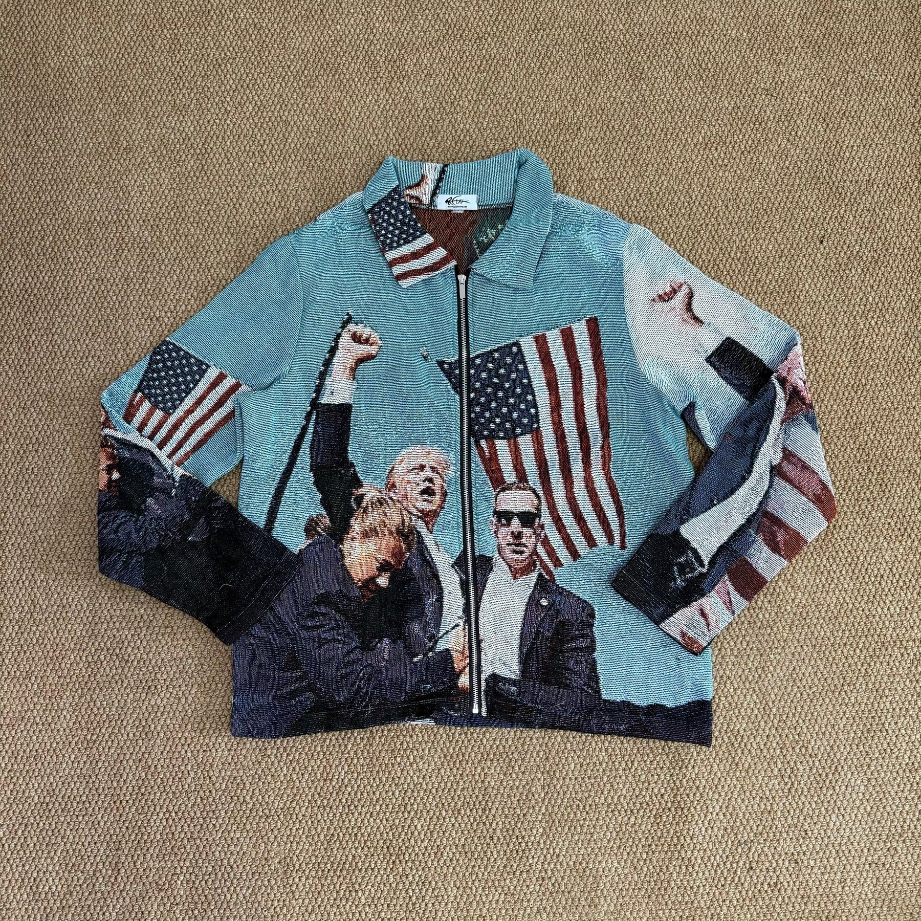 RDMCLOTHINGART L tapestry hoodie 9071