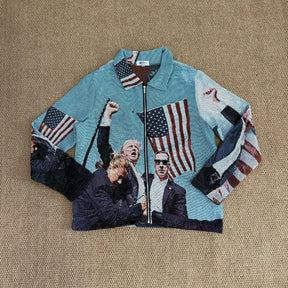 RDMCLOTHINGART L tapestry hoodie 9071