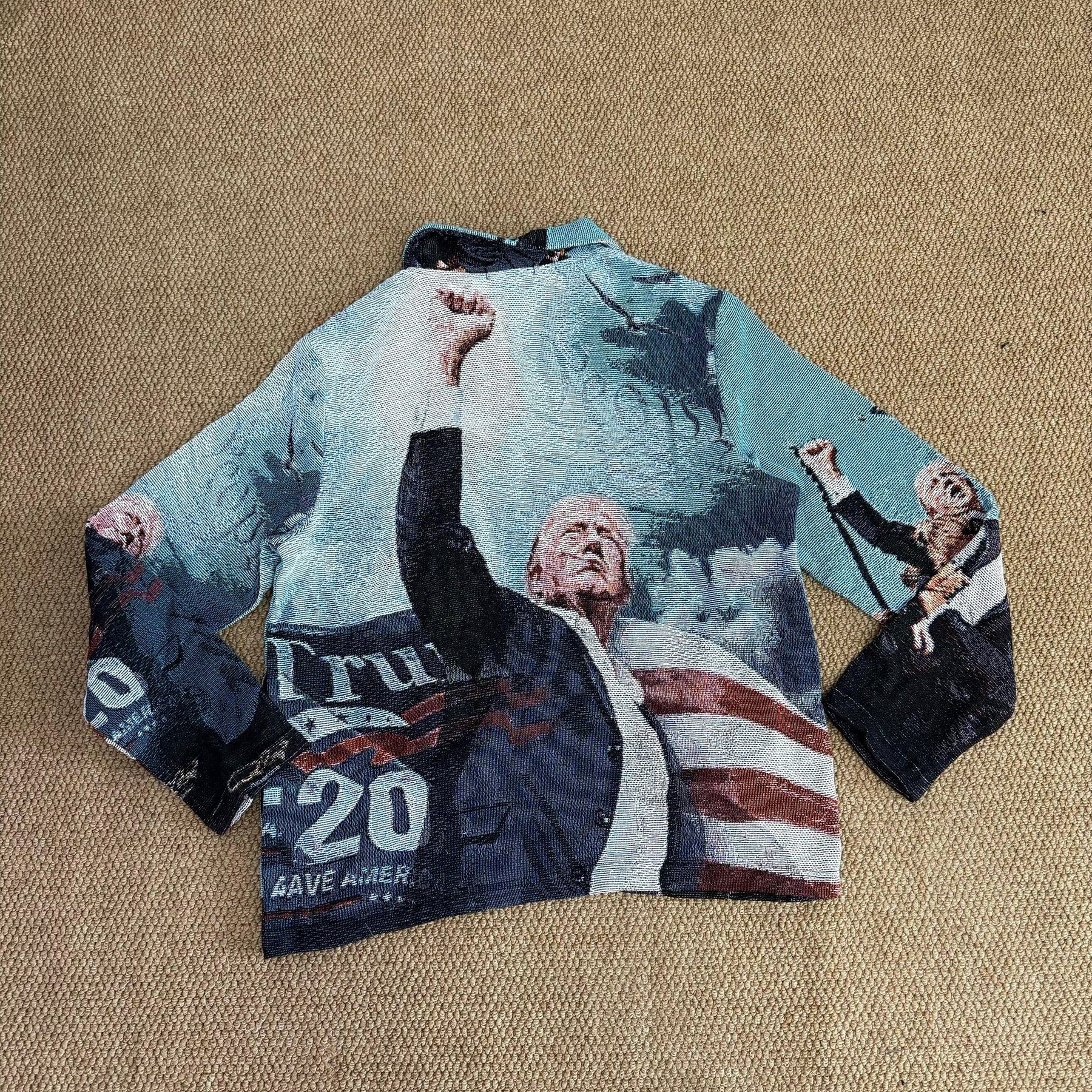 RDMCLOTHINGART L tapestry hoodie 9071