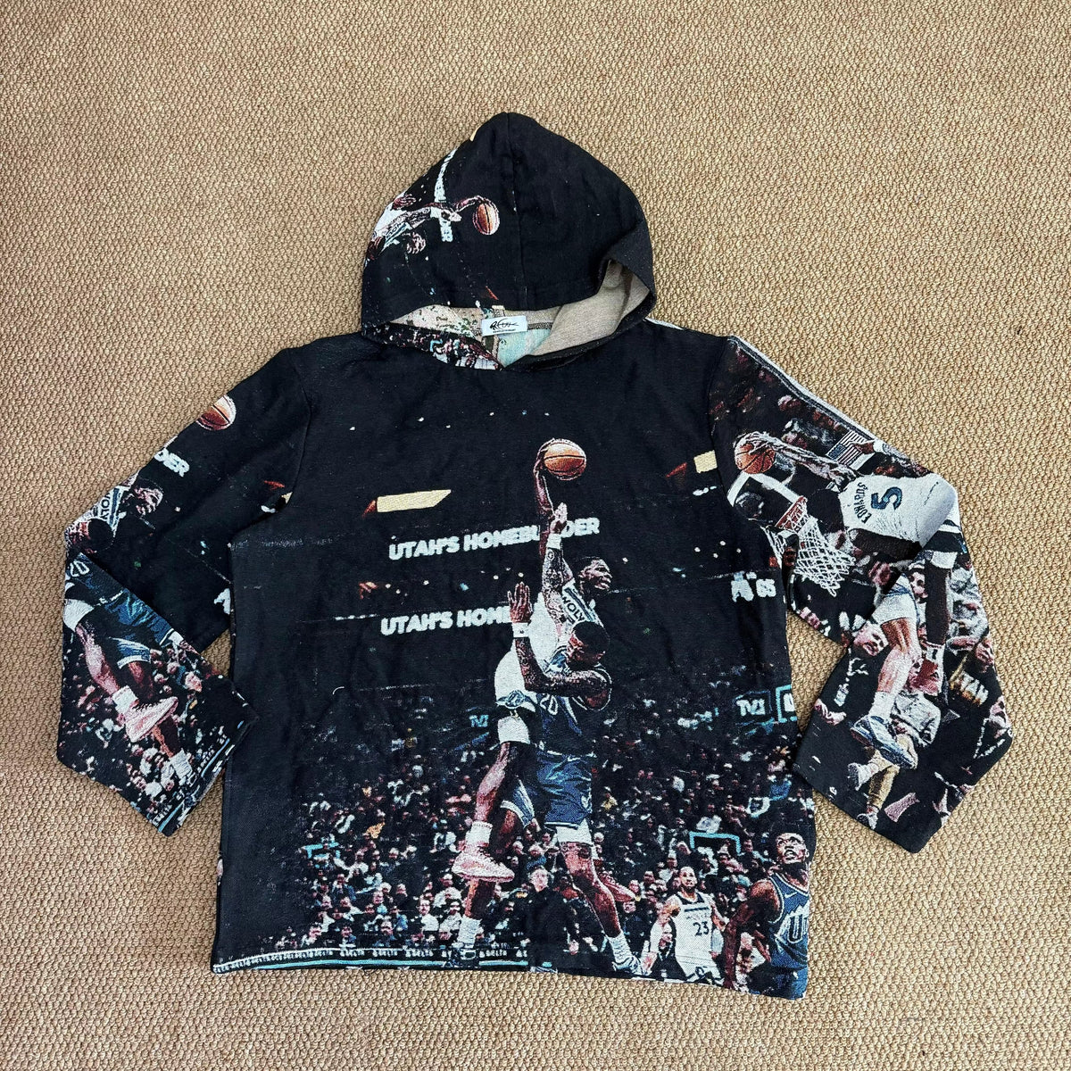 RDMCLOTHINGART L tapestry hoodie 9072