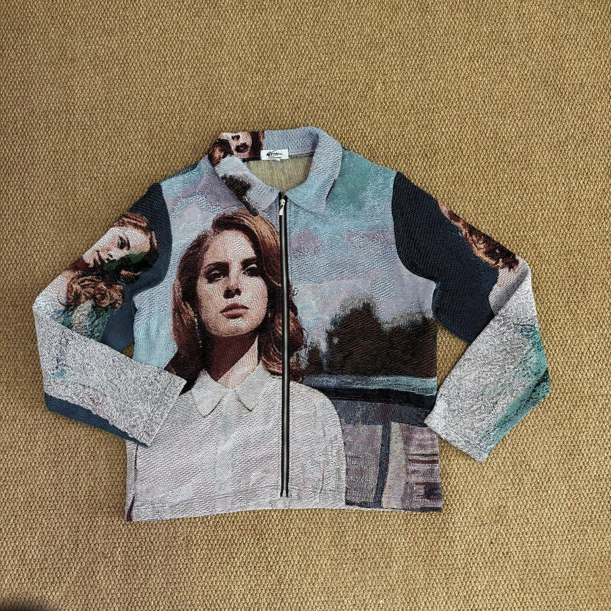 RDMCLOTHINGART L tapestry hoodie 9073