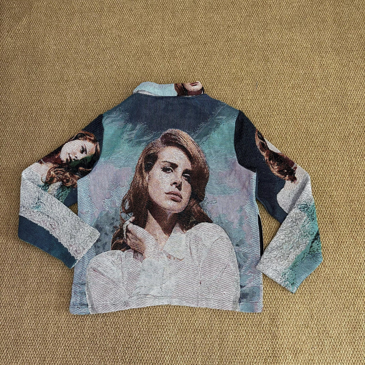 RDMCLOTHINGART L tapestry hoodie 9073