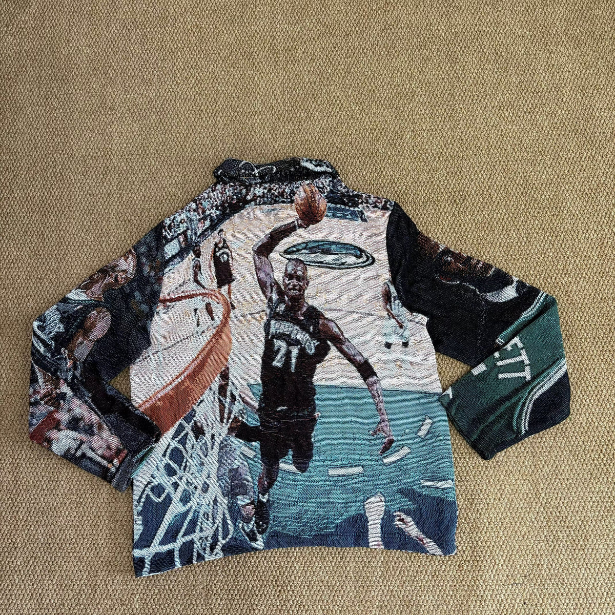 RDMCLOTHINGART L tapestry hoodie 9075