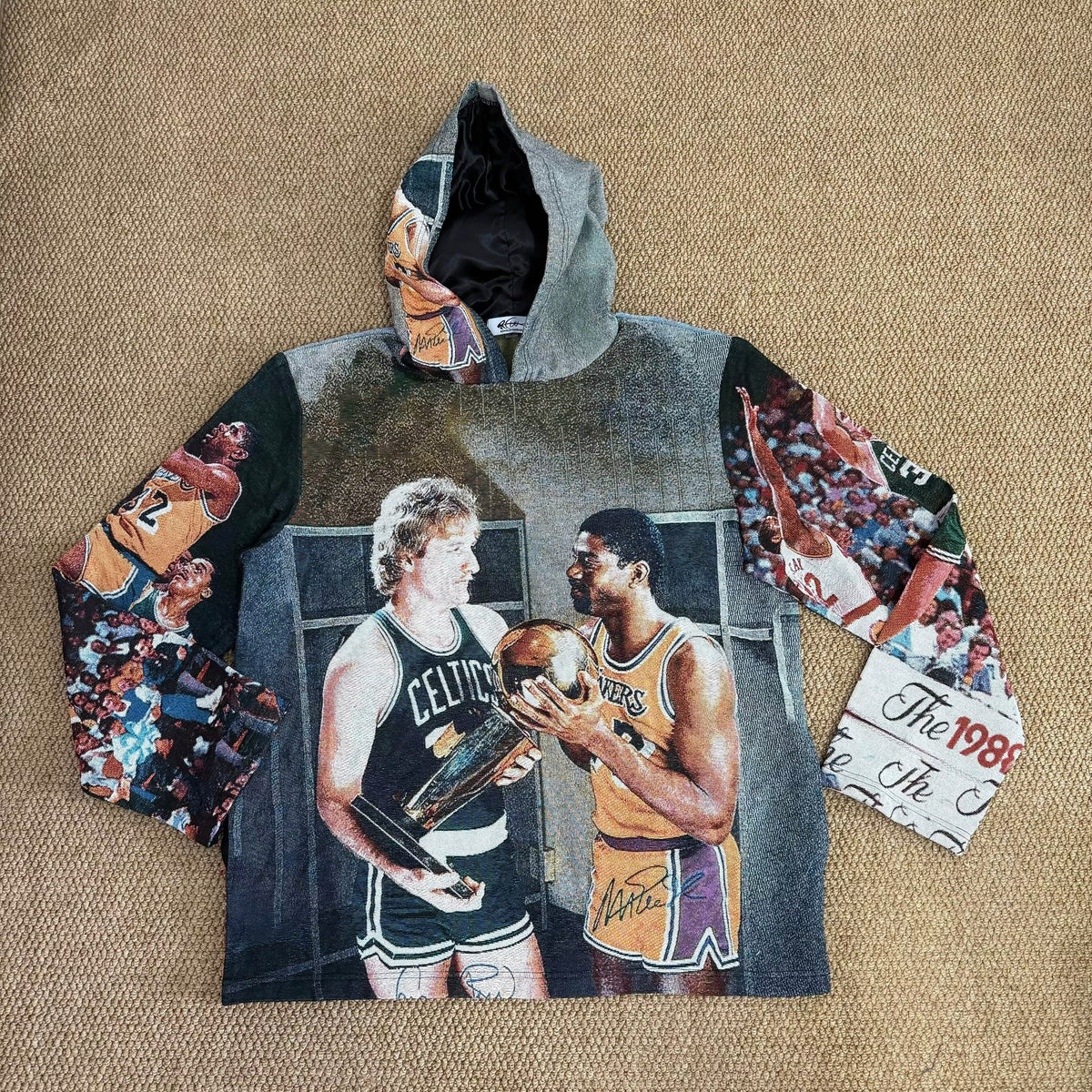 RDMCLOTHINGART L tapestry hoodie 9077