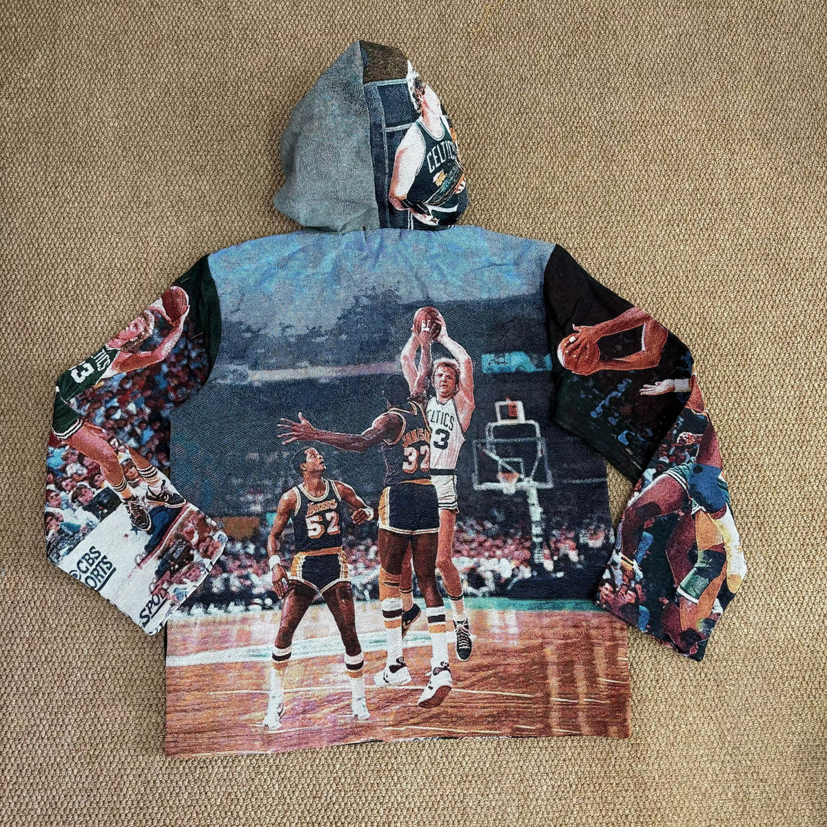 RDMCLOTHINGART L tapestry hoodie 9077