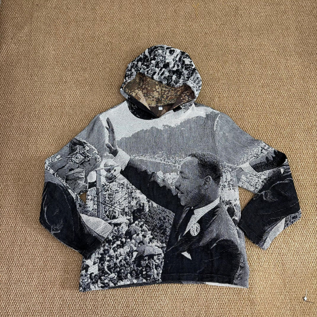 RDMCLOTHINGART L tapestry hoodie 9079